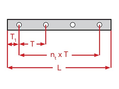 BR BSCL Critical Ball Rail Dimensions