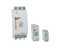 Schneider Electric Acti9 circuit breakers in three sizes: large, medium, and small.